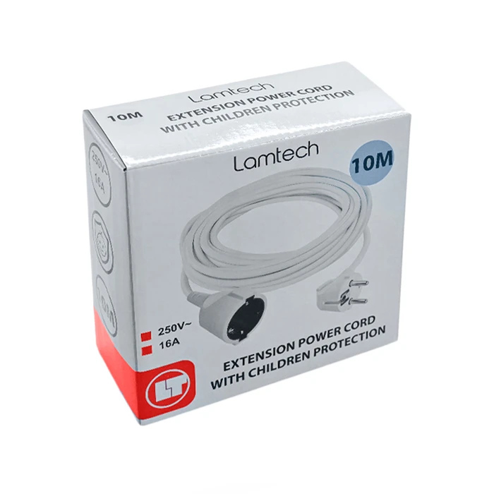 Μπαλαντέζα Lamtech Extension With Children Protection 10M White