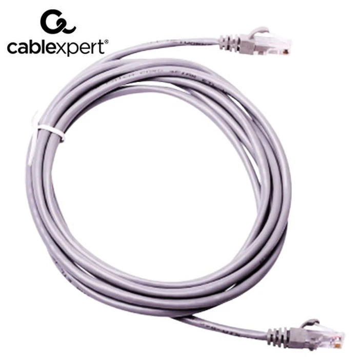Καλώδιο Δικτύου Cablexpert CAT5 UTP MOLDED STRAIN RELIEF 50u PLUGS GREY 7,5M