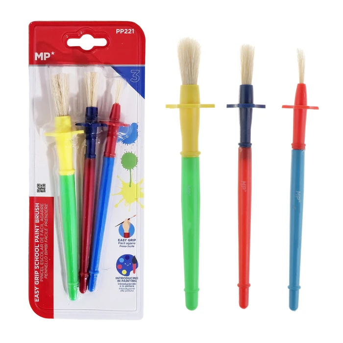 ARTIX PAINTS σετ παιδικών πινέλων ζωγραφικής PP221 3τμχ