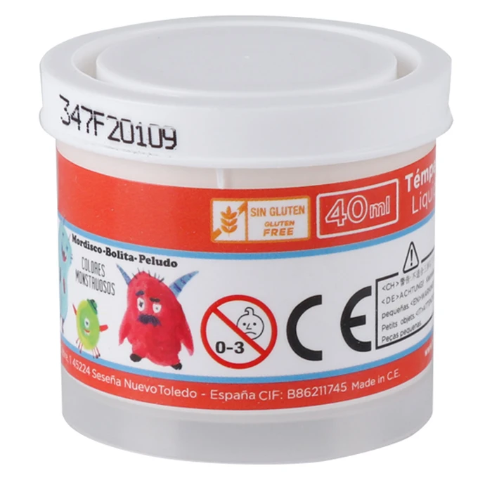 Τέμπερα Ζωγραφικής Mp Pp610-01 40ml Λευκή