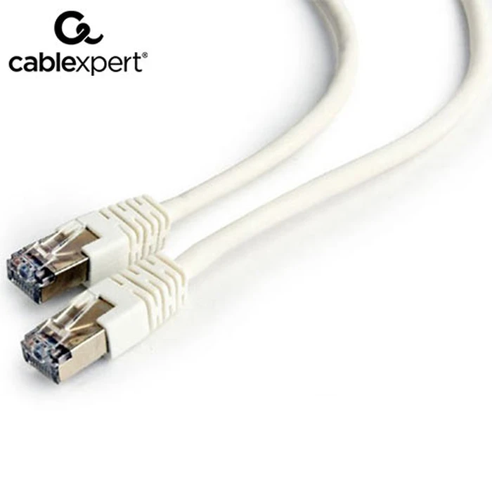Καλώδιο Δικτύου Cablexpert FTP CAT6 UTP SHIELDED WHITE 0.25M