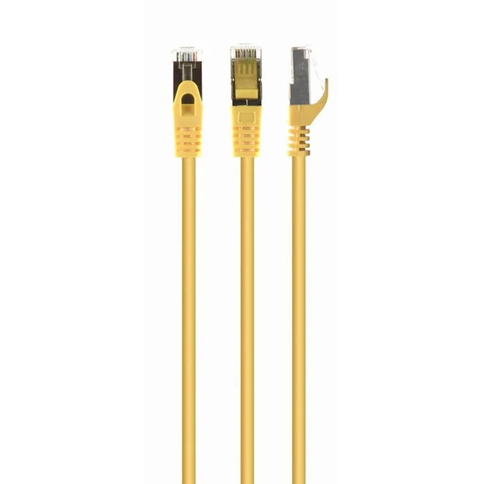 CABLEXPERT S/FTP Cat6a LSZH Patch Cord 0.25m Yellow (PP6A-LSZHCU-Y-0.25M)