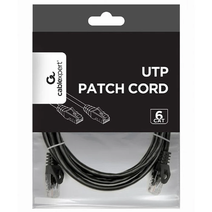 Καλώδιο Δικτύου Cablexpert UTP CAT6 Black 2M