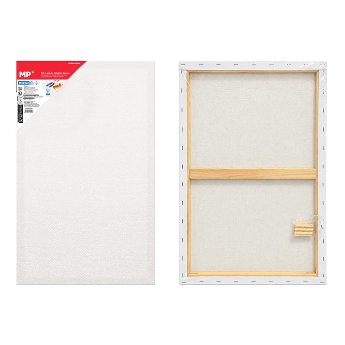 MP καμβάς τελάρο ζωγραφικής 40x60cm 280gr/m² λευκός (MP PP98-4060)
