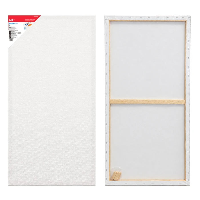MP καμβάς τελάρο ζωγραφικής PP98-50100, 50x100cm, 280gr/m², λευκός