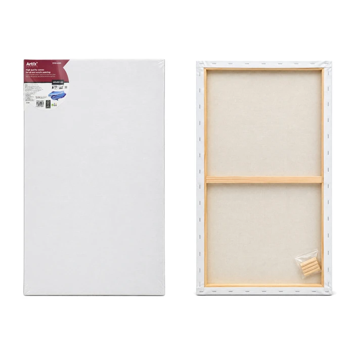 ARTIX PAINTS καμβάς τελάρο ζωγραφικής 40x80cm 380gr/m² λευκός