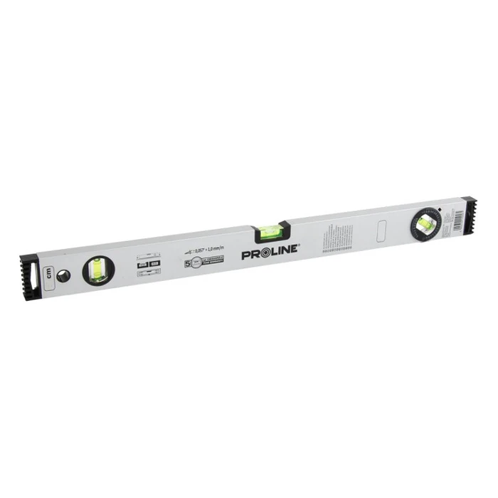 Αλφάδι Proline 15058 Με 3 Μάτια, Αλουμινίου, Μοιρογνωμόνιο, 80cm