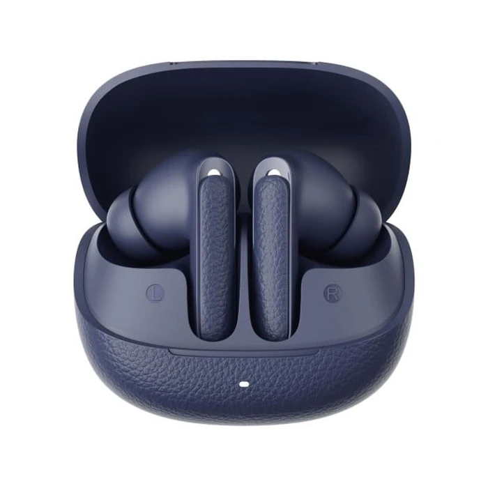 Bluetooth Handsfree QCY Buds ANC Blue (HT15) - ANC TWS ENC, leather case