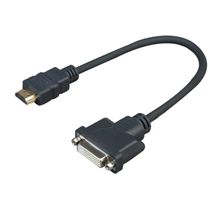 Vivolink Cable DVI-D male to HDMI male 0.2 m Black