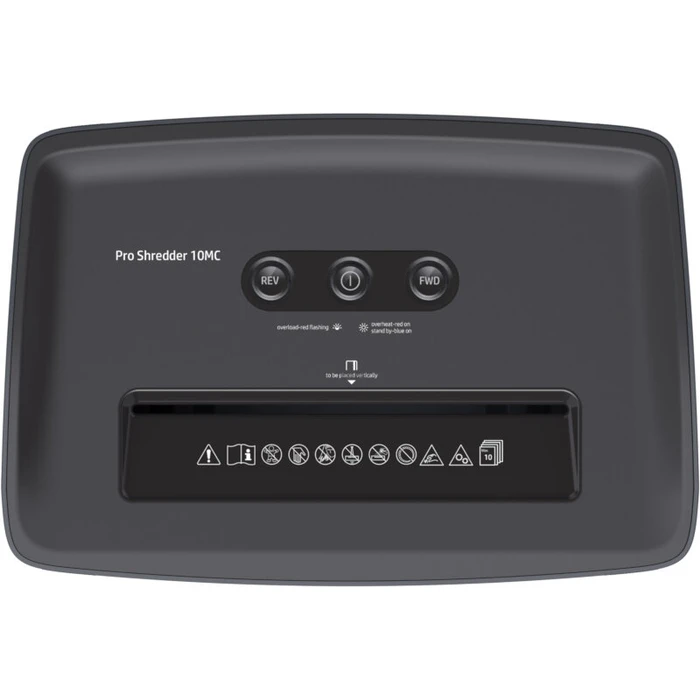 Καταστροφέας Εγγράφων HP OneShred 15CC 2803 με συνδετήρες και καρτών Cross Cut P4