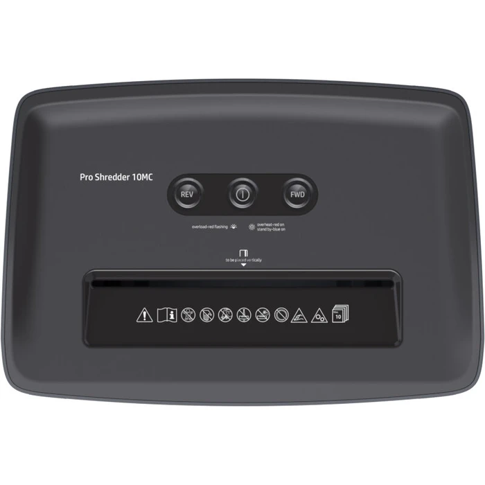 Καταστροφέας Εγγράφων HP ProShredder 10MC – 2812 Επαγγελματικός με συνδετήρες Micro Cross Cut P5 – 10 x A4 – 20L