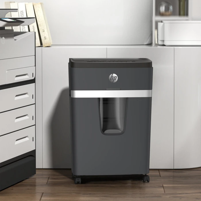 Καταστροφέας εγγράφων HP Pro Shredder 12MC 2814 με συνδετήρες και καρτών Micro Cut P5 12 x A4 25L