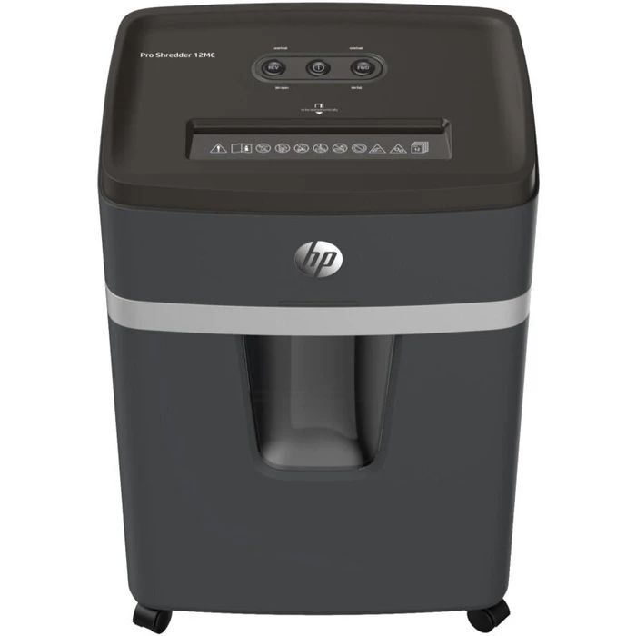 Καταστροφέας εγγράφων HP Pro Shredder 12MC 2814 με συνδετήρες και καρτών Micro Cut P5 12 x A4 25L