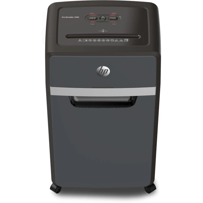 Καταστροφέας Εγγράφων HP Pro Shredder 16MC – 2816 με συνδετήρες και καρτών Micro Cut P5 – 16 x A4 – 30L