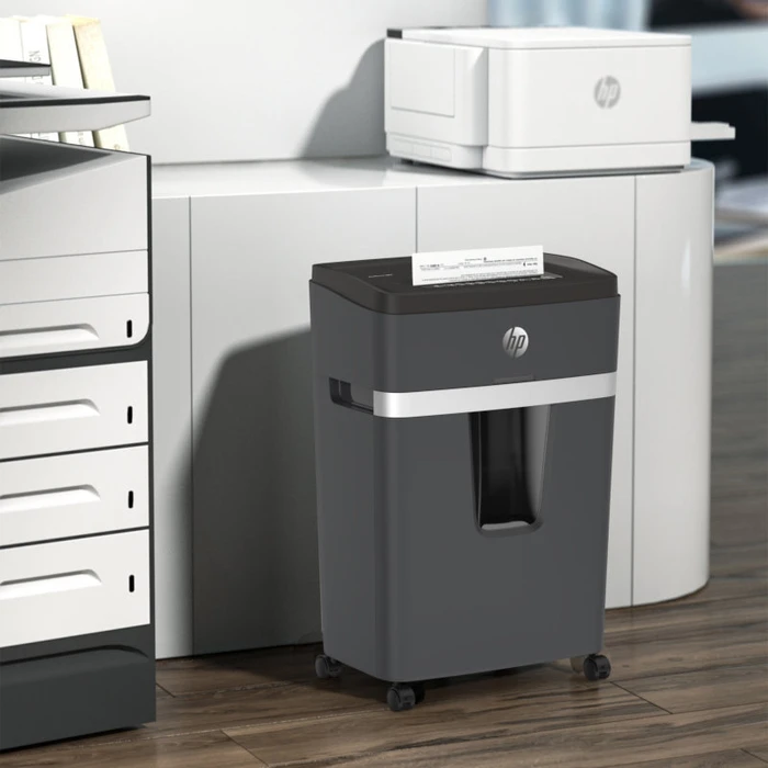 Καταστροφέας εγγράφων HP Pro Shredder 18CC 2813 με συνδετήρες και καρτών Cross Cut P4 18 x A4 25L
