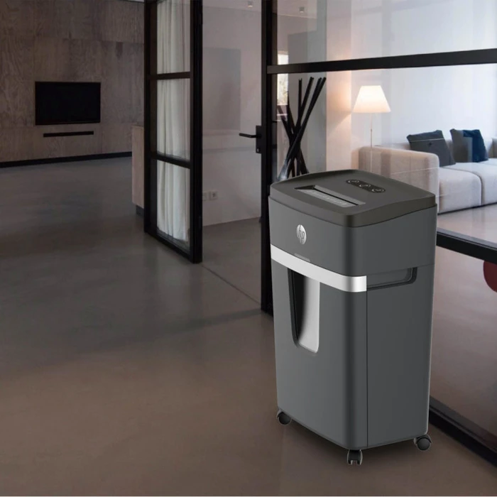 Καταστροφέας εγγράφων HP Pro Shredder 18CC 2813 με συνδετήρες και καρτών Cross Cut P4 18 x A4 25L