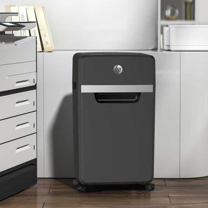 Καταστροφέας Εγγράφων HP Pro Shredder 24CC – 2815 με συνδετήρες και καρτών Cross Cut P4 – 24 x A4 – 30L