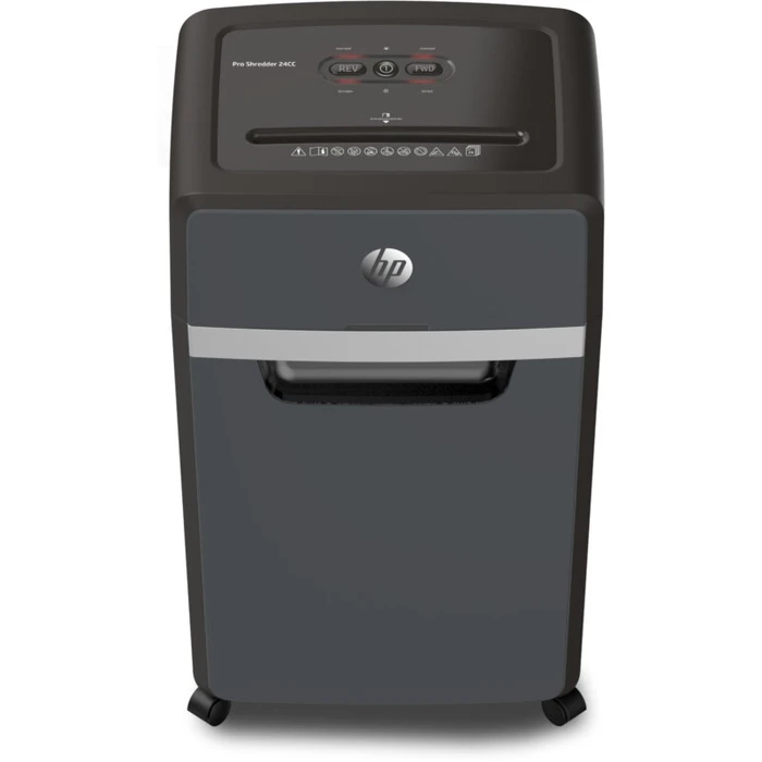 Καταστροφέας Εγγράφων HP Pro Shredder 24CC – 2815 με συνδετήρες και καρτών Cross Cut P4 – 24 x A4 – 30L