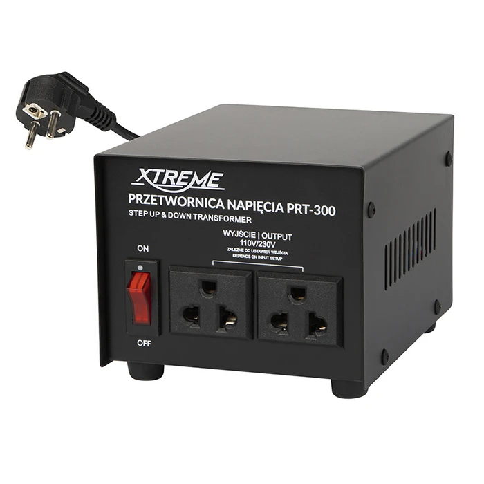 XTREME PRT-300 Voltage Converter / Autotransformer 300W (220V ⇄ 110V)