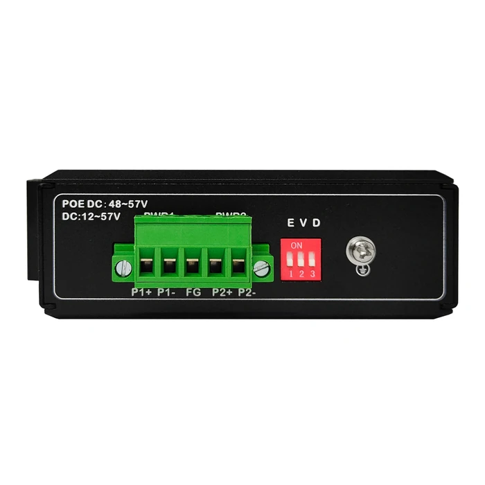 Network Switch Himax industrial PoE PS1402G-I, 4x GE PoE & 2x GE έως 1000Mbps