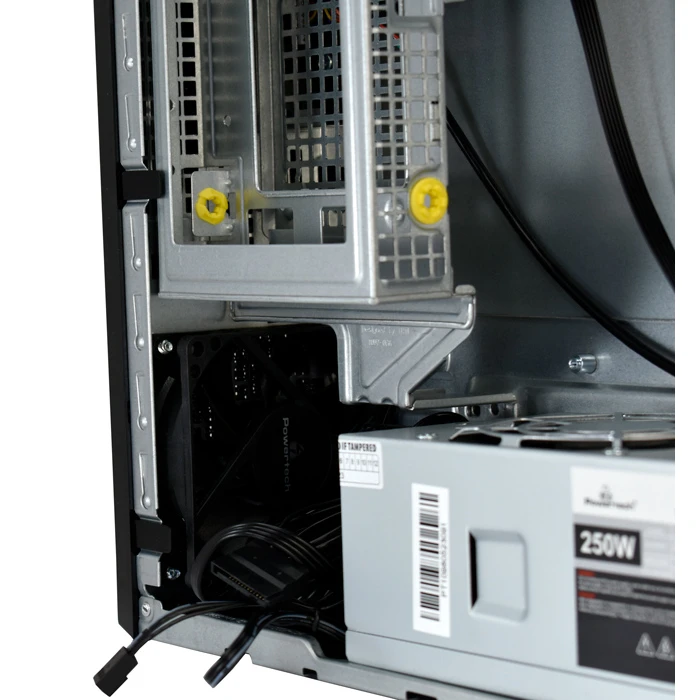 Κουτί Η/Υ Powertech PT-1098 με 250W PSU, Mini-ITX, 280x93x290mm, μαύρο