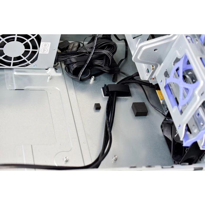 Κουτί Η/Υ Powertech PT-1099 με 250W PSU, Micro-ATX, 356x102x338mm, μαύρο