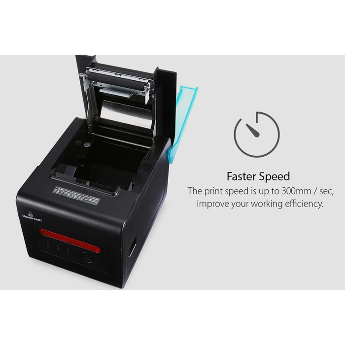 Θερμικός Εκτυπωτής Αποδείξεων Powertech θερμικός PT-1107, USB/Bluetooth/Ethernet/WiFi/Serial