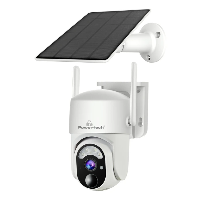 Ηλιακή Κάμερα Powertech Smart PT-1177, 4Mp, WiFi, Sd, Ptz, Ip65