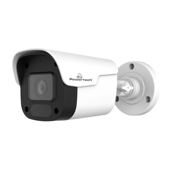 Ip Κάμερα Powertech Pt-1234 Με Μικρόφωνο 3.6mm 2mp Poe Ir 25m