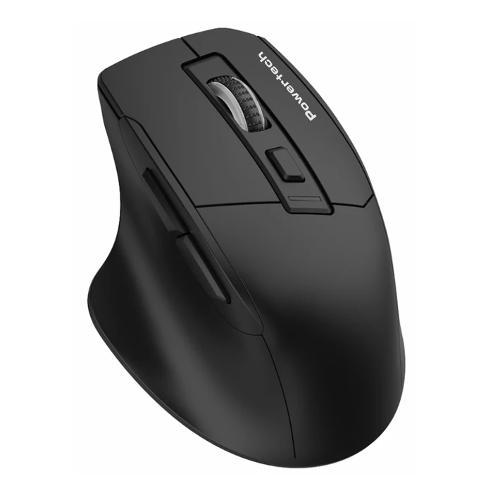Ποντίκι Ασύρματο Powertech Pt-1272, USB Δέκτης, 1600Dpi, Μαύρο