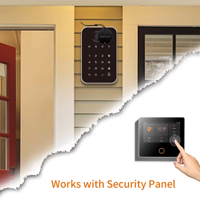 Κάρτα Ελέγχου Πρόσβασης Powertech Rfid Pt-1286, Μαύρη