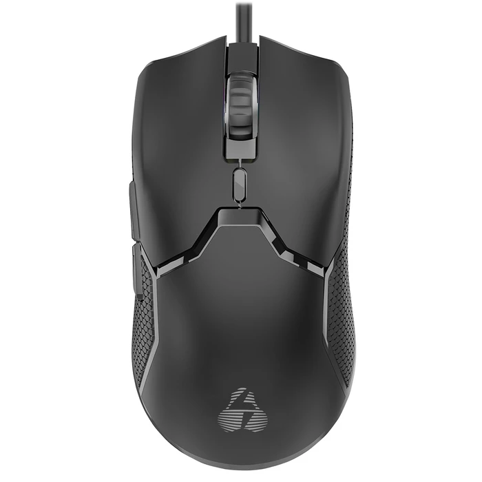 Ποντίκι Ενσύρματο Powertech Pt-1289, Οπτικό, Έως 1600Dpi, Μαύρο