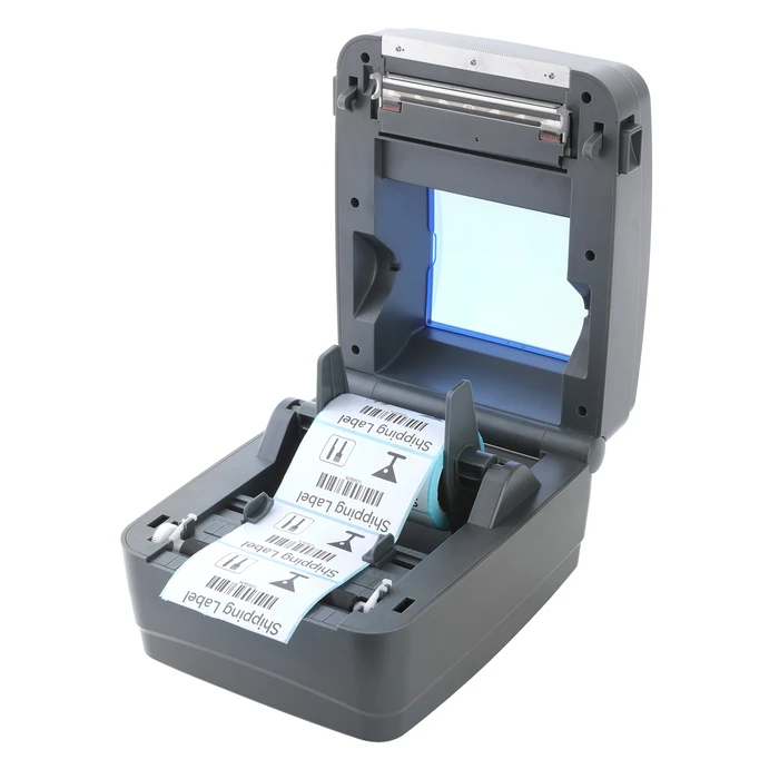 Θερμικός Εκτυπωτής Αποδείξεων Powertech & Ετικετών Pt-1303, Usb/Lan, Γκρι