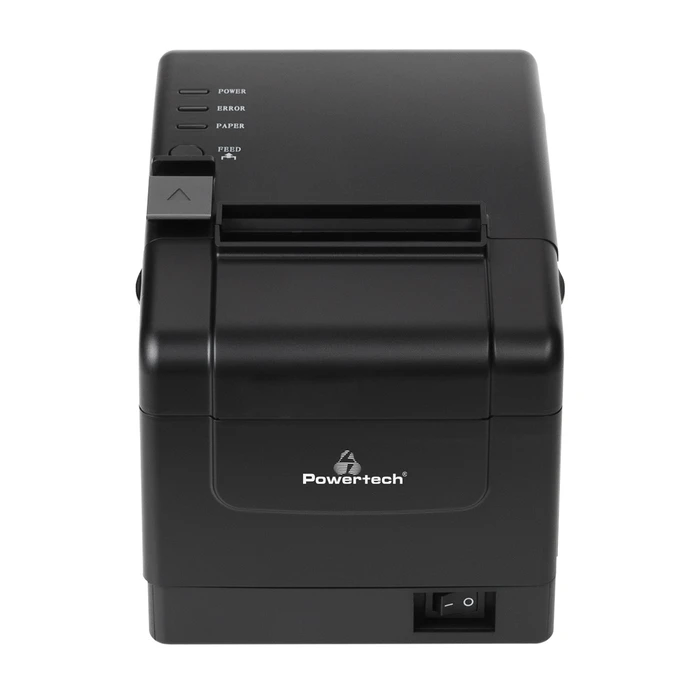 Θερμικός Εκτυπωτής Αποδείξεων Powertech Pt-1304, Usb/Lan, Μαύρος