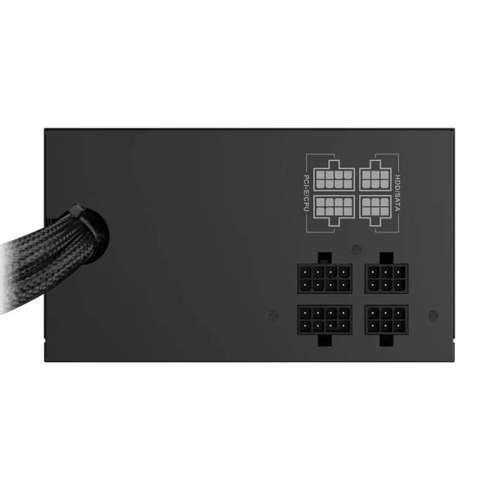 Τροφοδοτικό 700W Powertech Pt-1311, 80Plus Bronze, Atx, 120Mm RGB Fan, Semi Modular