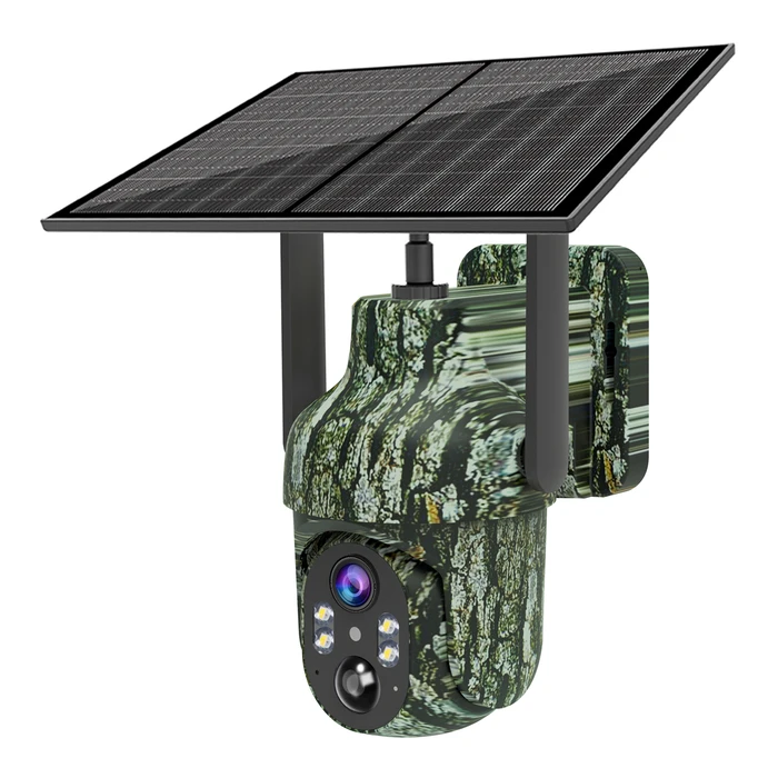 Ηλιακή Κάμερα Κυνηγού Powertech Smart Pt-1318, 3Mp, 4G, Ptz, Sd, IP65