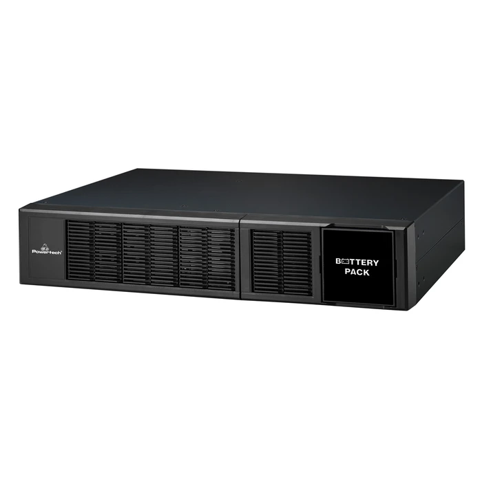 UPS Powertech battery pack PT-1361 για rack 2U, έως 4 μπαταρίες, 12V/9Ah