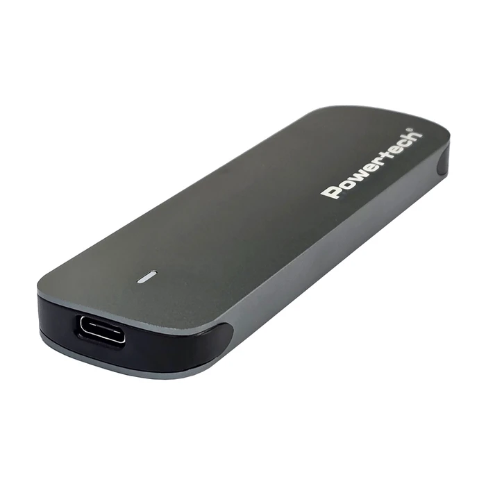 Θήκη για Σκληρό Δίσκο M.2 Powertech SATA PT-1374, 6Gbps, γκρι