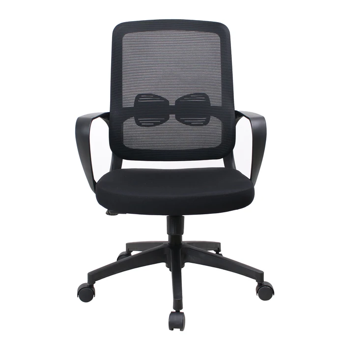 Καρέκλα Γραφείου Powertech PT-1391 με μπράτσα και ανάκλιση, ρυθμιζόμενο ύψος, Μαύρη