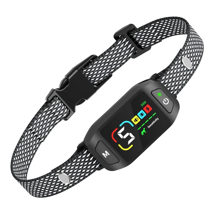 Ηλεκτρικό Κολάρο Powertech Εκπαίδευσης Σκύλου Pt-1396 για Αποτροπή Γαυγίσματος