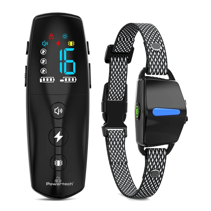 Ηλεκτρικό Κολάρο Powertech Εκπαίδευσης Σκύλου Pt-1398 με Ασύρματο Εμβέλεια 800M