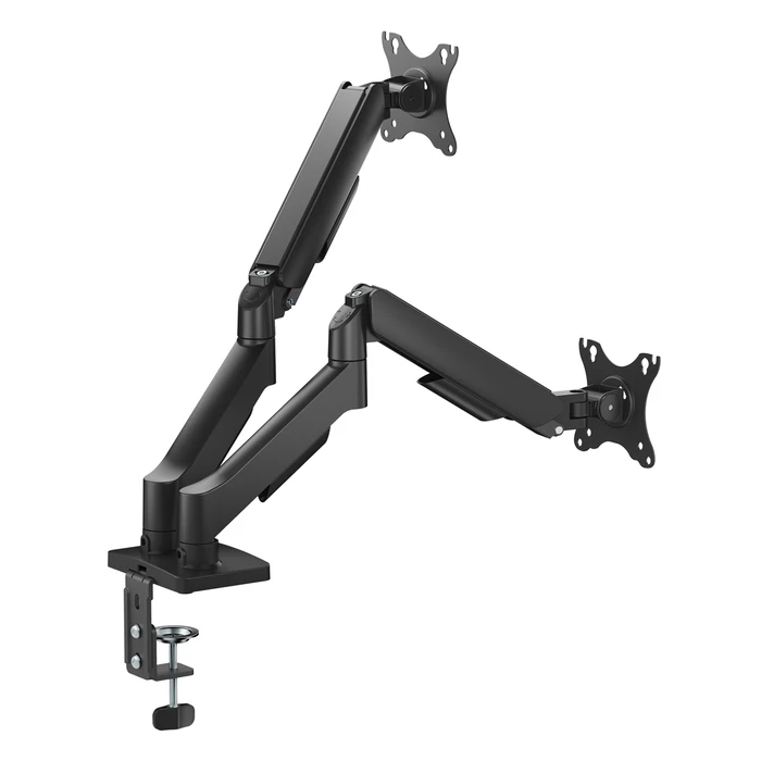 Βάση Monitor Powertech Γραφείου για 2X Pt-1425, 17-32", Έως 9Kg