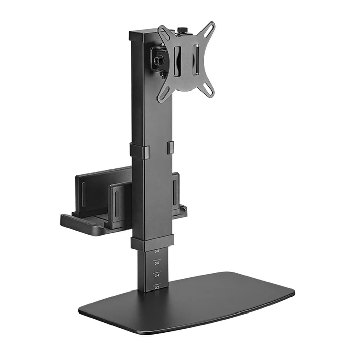 POWERTECH βάση γραφείου οθόνης PT-1449 με βάση mini PC 17-32 έως 8kg