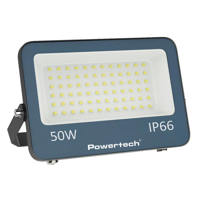 POWERTECH LED προβολέας PT-1459 50W 4000K 4500lm IP66