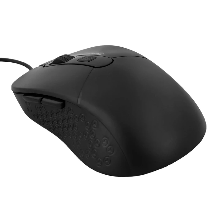 Ποντίκι Ενσύρματο Powertech Pt-1467, Οπτικό, Έως 1600Dpi, Μαύρο