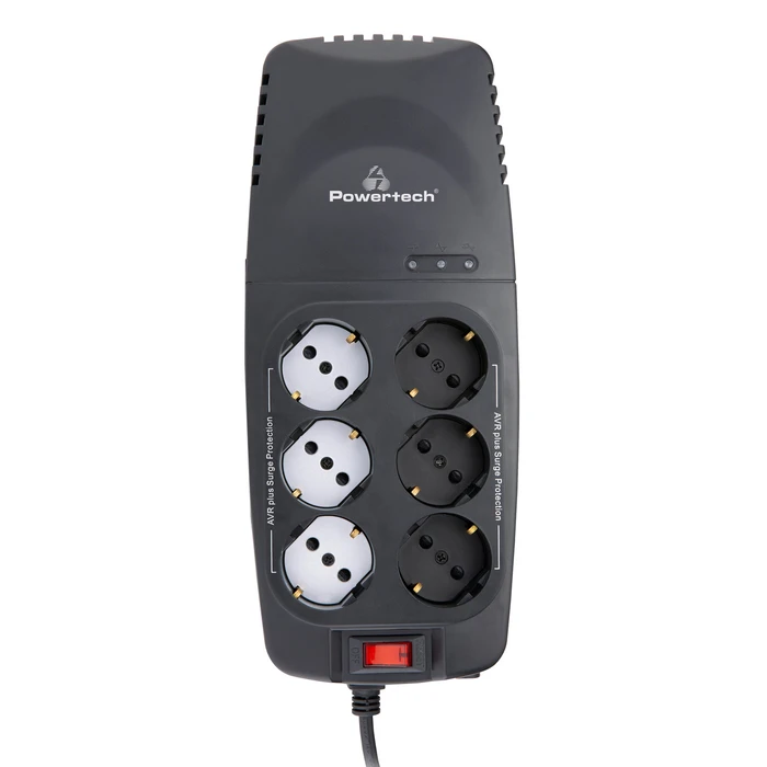 UPS Powertech Pt-1496, 2000Va/1000W, 6X Schuko