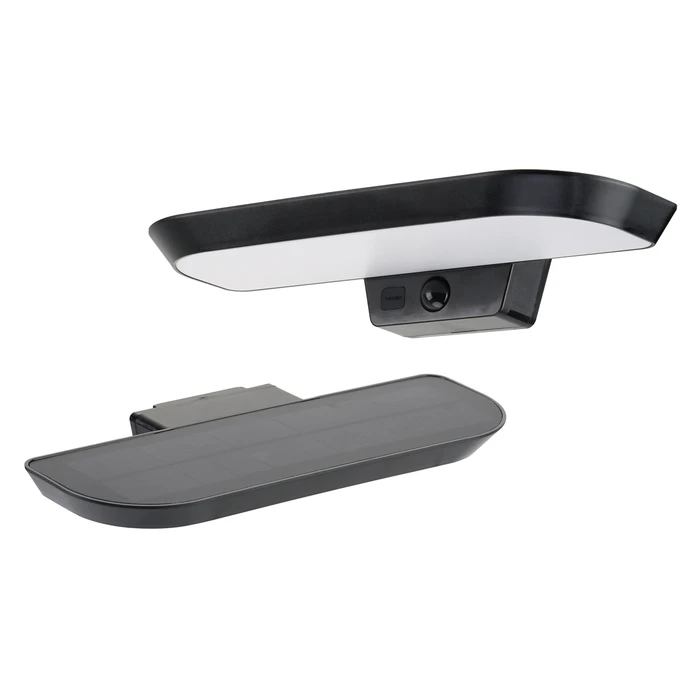 POWERTECH LED ηλιακό φωτιστικό PT-1516 με αισθητήρα κίνησης 6W 2000mAh μαύρο