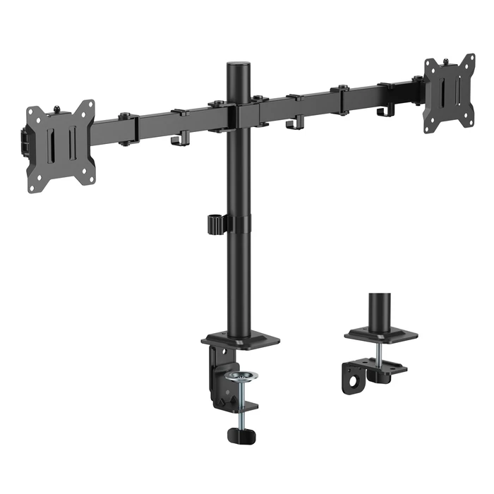 POWERTECH βάση γραφείου για 2x οθόνες PT-1552 17-32 ίντσες έως 10kg