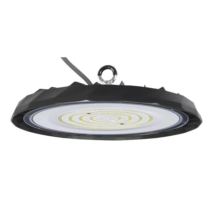 POWERTECH LED φωτιστικό καμπάνα PT-1557 100W 6500K IP65 μαύρο