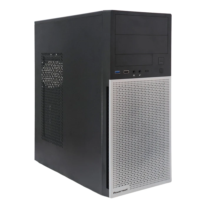 POWERTECH PC Case PT-1563 με 550W PSU ATX Midi μαύρο